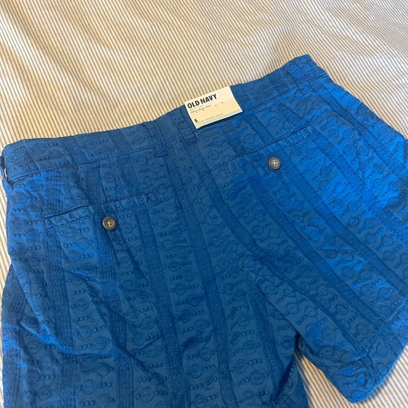 NWT Old Navy Embroidered Blue Shorts Size 6 - Picture 6 of 7